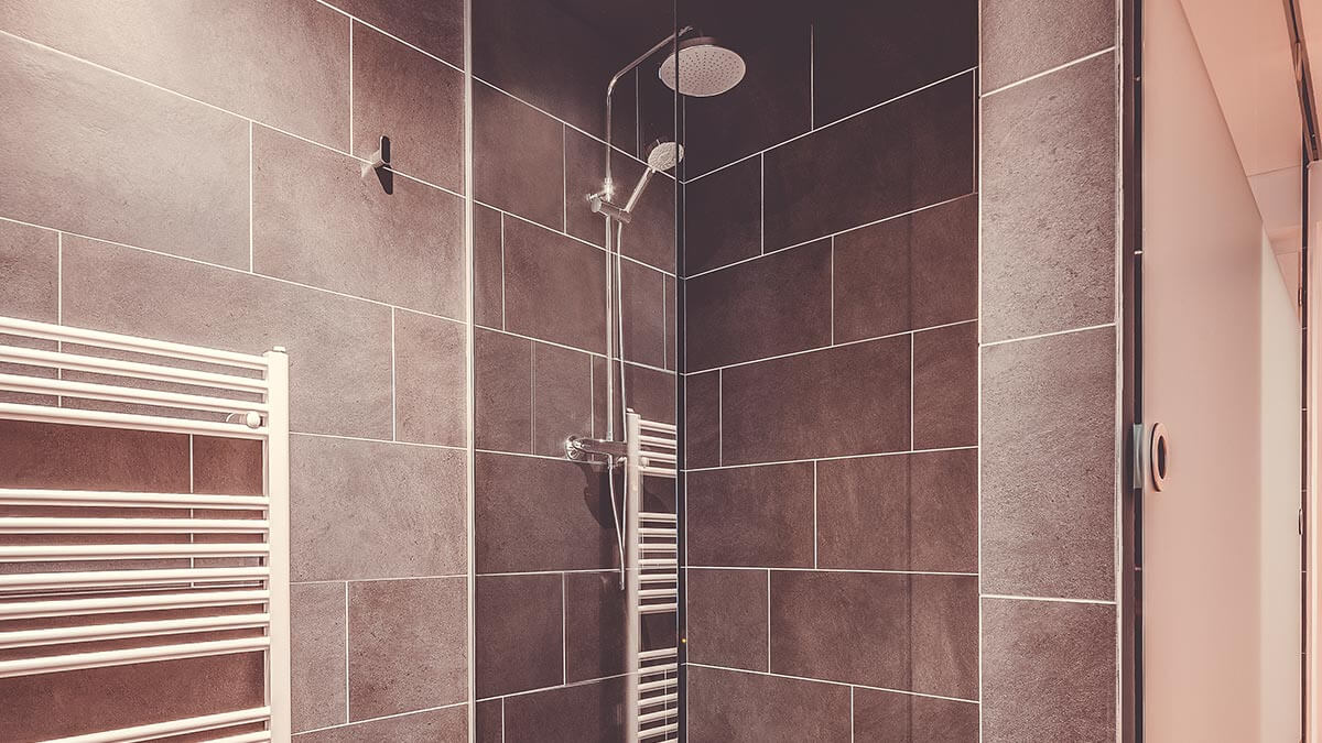 Dusche der ChaletSuite Uphill